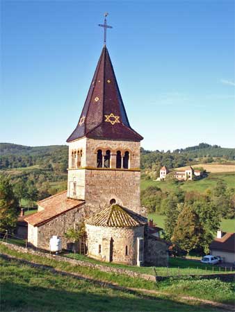 l'église Saint Blaise de Germolles-sur-Grosne