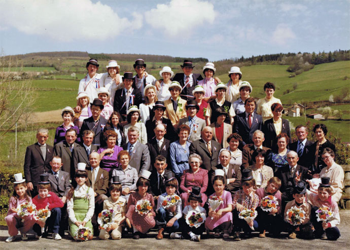conscrits d'Ouroux la classe 1981