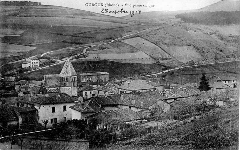vue générale d'Ouroux