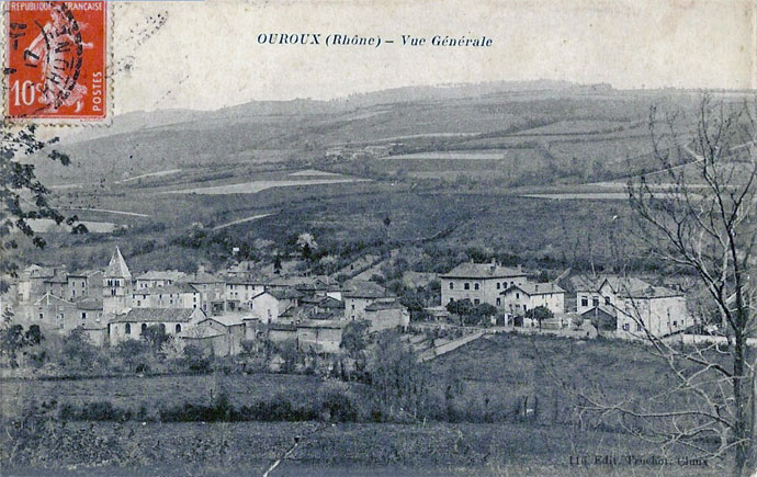 vue générale d'Ouroux