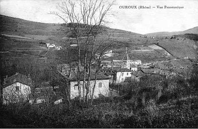 vue générale d'Ouroux