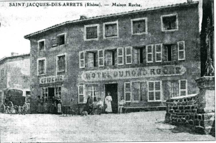 vue du bourg de Saint-Jacques-des-Arrêts