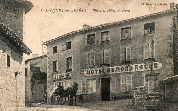 vue du bourg de Saint-Jacques-des-Arrêts