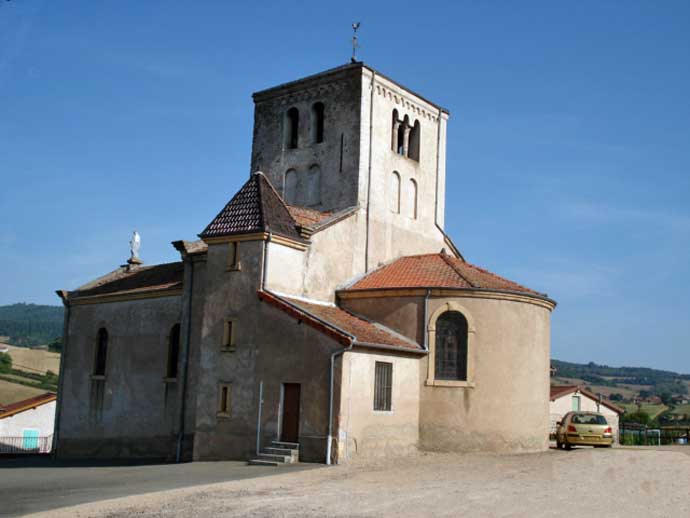 l'église romane de Saint-Pierre-le-Vieux