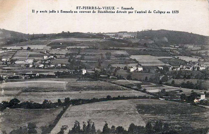 cartes postales de la commune de Saint-Pierre-le-Vieux (Sane-et-Loire)