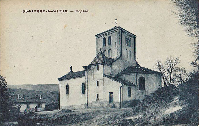 cartes postales de la commune de Saint-Pierre-le-Vieux (Sane-et-Loire)