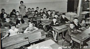 école de Saint-Pierre-le-Vieux la classe de Mme BOBIN en 1967