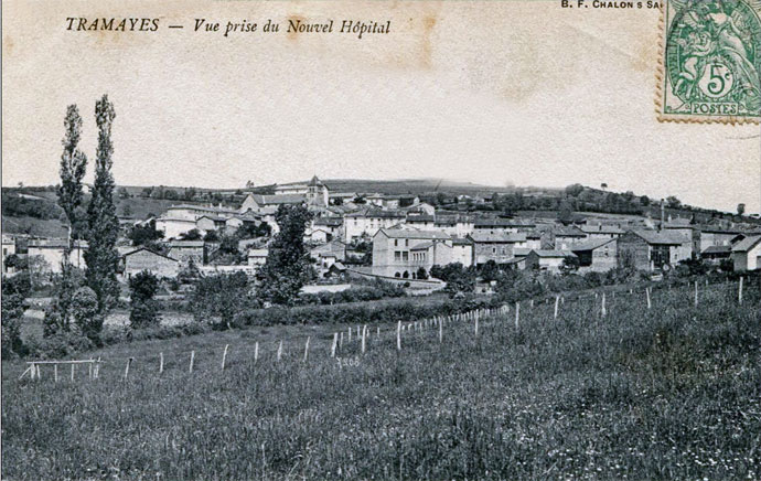 vue gnrale de Tramayes