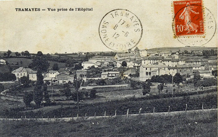 vue gnrale de Tramayes