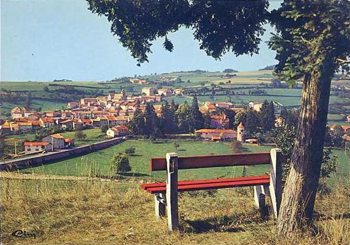 vue gnrale de Tramayes