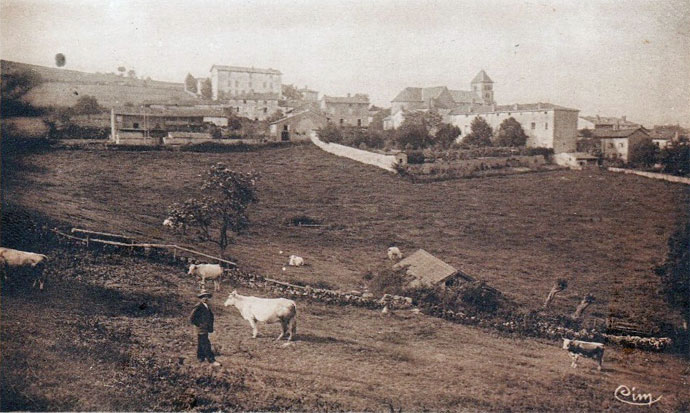 vue gnrale de Tramayes