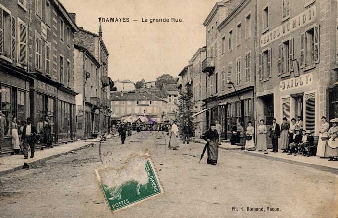 bourg de Tramayes