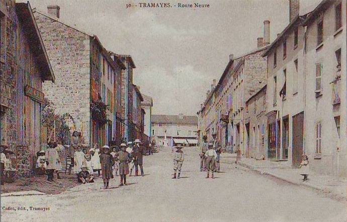 bourg de Tramayes