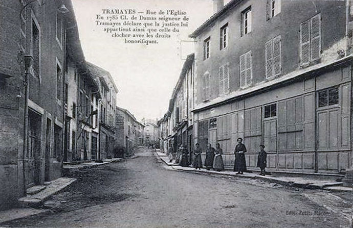 bourg de Tramayes