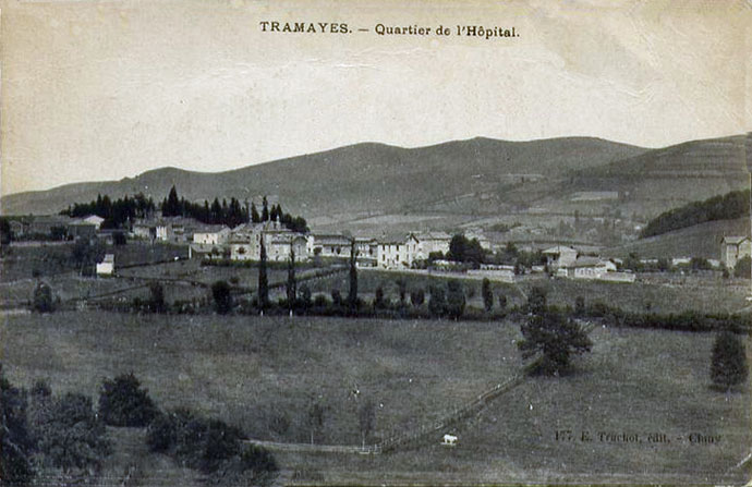 vue gnrale de Tramayes