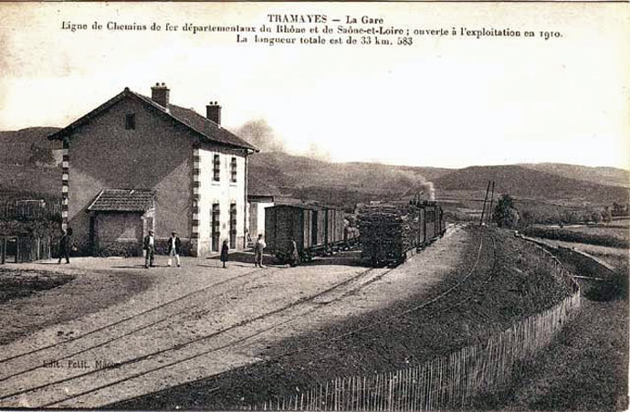 vue gnrale de Tramayes