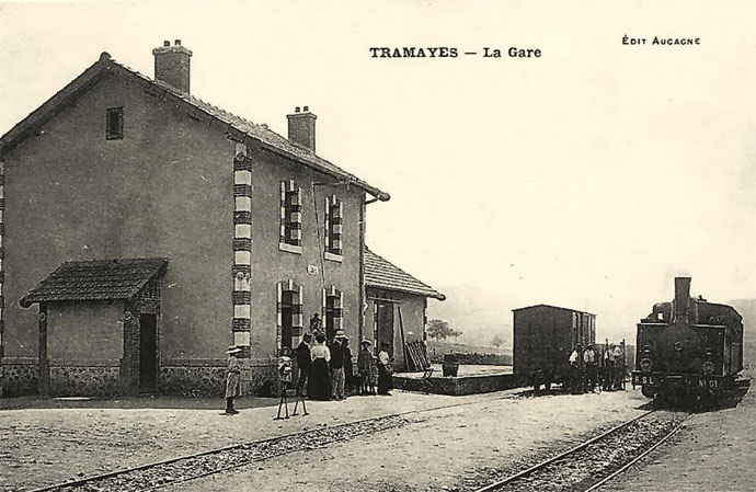 vue gnrale de Tramayes